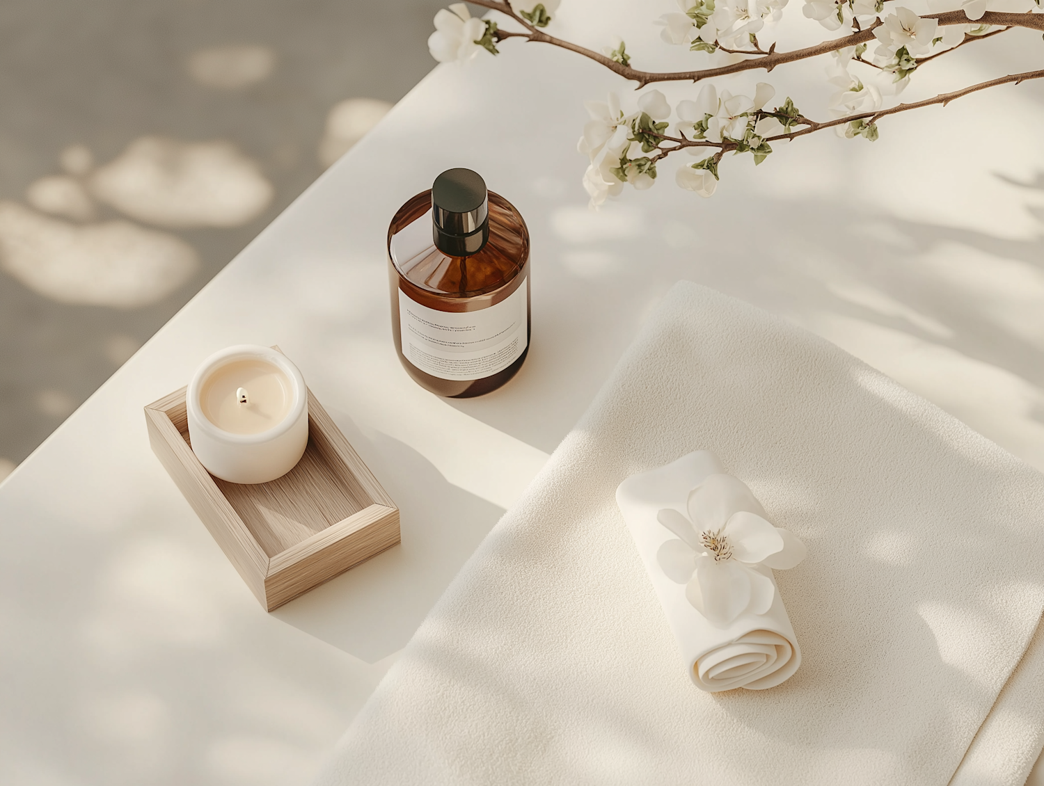 A serene treatment suite at Sérica Med Spa